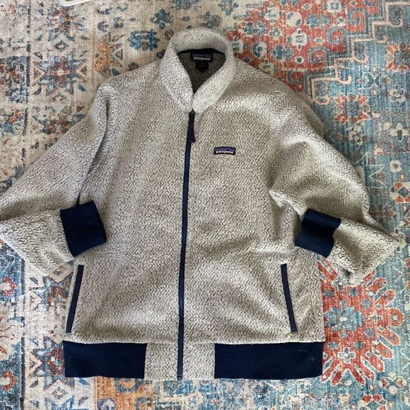 Patagonia Jackets & Blazers - Patagonia Woolyester Fleece Zipup, oatmeal, size L